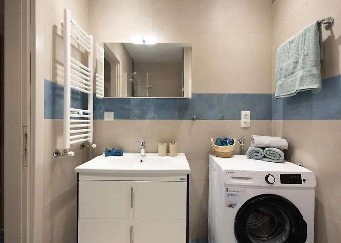 Appartement Stylish 2br With Balcony & Work Space Thessalonique